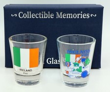 Ireland Souvenir Boxed Shot Glass Set (Set of 2) picture