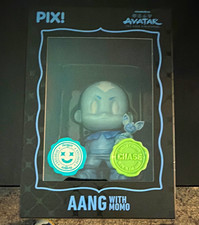 Thrilljoy PIX Avatar: The Last Airbender Aang Glow Chase w/ protector & hero. picture