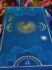 Luxury Gold Tarot Oracle Cards Deck 52 Crystal Light Guide Book Velvet Box Gift picture