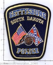 South Dakota - Gettysburg SD Police Dept Patch v1 picture