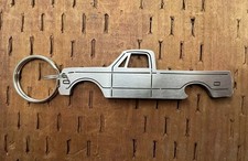 Second Generation 1967-1972 C10 Stainless Steel Keychain bottle opener picture