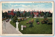c1918 Richmond Indiana IN Vintage Postcard East Haven Hospital Building Posted picture
