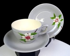 Weil Ware Porcelain Brentwood Pattern Dogwood 2 1/4