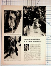 1940s British Royalty Ephemera Princess Elizabeth Margaret King George VI picture