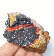 73g Natural Beautiful Warring States Red Agate Rough Crystal Healing picture