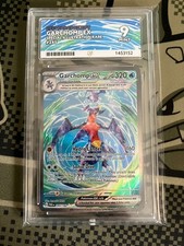 ACE 9 MINT - Garchomp Ex 245/182 - Special Illustration Rare - Paradox Rift picture