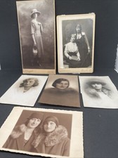 6 Vintage Photos Early 20th Women in Krakow picture
