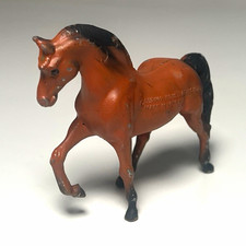 Vintage 1978 Durham Industries Diecast Metal Horse Figurine Made in Hong Kong picture