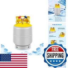 FAHKNS Recovery Tank, Reusable Cylinder Can 30 Lb, Double Valve Large Capacity picture