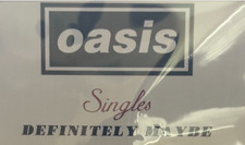 Oasis Definitely Maybe - Singles -Enamel Pin Badge -  LIMITED STOCK by Microdot picture