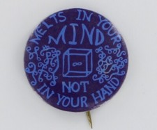 Timothy Leary LSD 1963 Pin Hippy Culture Acid Psychedelic Drugs Harvard Tim  picture