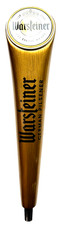 WARSTEINER - GERMAN PILSENER - BEER TAP HANDLE (PILSNER) GOLD TALL picture