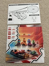 NEW Lot of 10 LEGO F1 Formula 1 Collection Activity Posters 2 Sided Sheets Kids picture