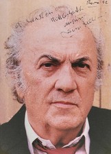 FEDERICO FELLINI signed 8x12 autographed photo / LOA (autographcoa) picture