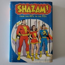 Shazam from the 40s to the 70s Rare Hardcover Copy with Dust Jacket 1977 picture