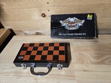 Harley Davidson Die-Cast Piston Checker Set picture