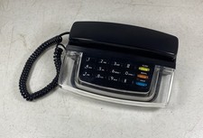 Vtg 80s RadioShack Krystalite Pink Neon Phone 43-809 No Power Cord *PLEASE READ* picture