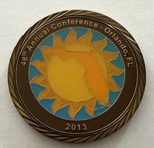 American Polygraph Association APA 2013 Orlando Florida  Challenge Coin picture