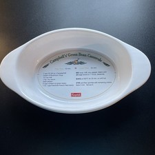 Campbell's 2005 Green Bean Casserole Baking Dish Ceramic Bowl 2007 picture