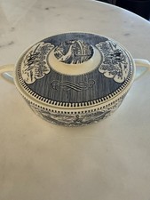 Vintage Royal Currier & Ives Covered Casserole picture