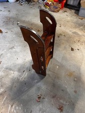 Classic Mahogany Boat Yacht Folding Boarding Ladder picture