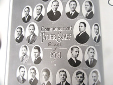 Commencement Tatler 1921 Yearbook -Technical High School Harrisburg Pennsylvania picture