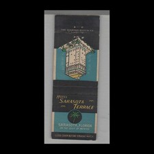 Matchbook Cover - Sarasota, FL Hotel Sarasota Terrace picture