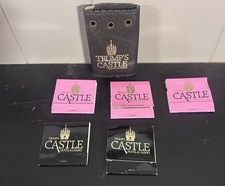 Vintage Trump’s Castle Hotel & Casino Memorabilia Lot Matchbooks Key Holder picture
