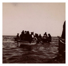 Italy, Capri, Cave Tour Original Vintage Print. print d'epo picture