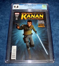 STAR WARS KANAN #1 1:15 REBELS tv show variant CGC 9.8 MARVEL 2015 1st APP NM/M picture