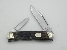 Vintage Queen City two blade opposite end jack: 3 5/8