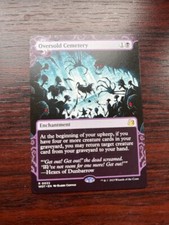 1x SHOWCASE OVERSOLD CEMETERY - Eldraine - MTG - Magic the Gathering picture