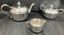 RARE WWII U.S. Navy Reed & Barton Wardroom Officers' Mess Service Set 1943-1945 picture