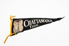 Vintage Incline Railway Chattanooga Tennessee Souvenir Felt Pennant 26