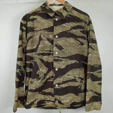SASSAFRAS Tiger Camo Coach Jacket Men's Multi Size S Used (Ages 14+) picture