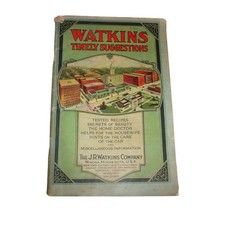 Vintage 1920s Watkins Timely Suggestions Advertising Booklet Recipes Home Doctor picture