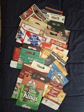 RANDOM LOT OF 12 BEER 6-PACK CARDBOARD CARTON HOLDERS Six Pack Carrier INC RARE picture