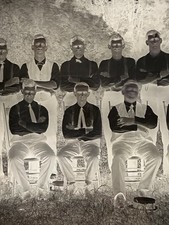 Three 1880/90s Glass Plate Negatives  Riverside Club Elgin IL picture