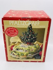 VGC Pfaltzgraff Christmas Heritage Water Fountain (047-250-00). 8” Tall. Tested picture