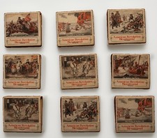 Vintage 1976 Bicentennial American Revolution Matchbooks Lot of 9 Full Unstruck picture