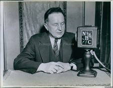 1932 Washington Kurt Sell German Newspaperman Broadcast Historic Press Photo 7x9 picture