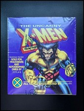 1992 Impel Uncanny X-Men FACTORY SEALED BOX 36 Packs Wolverine Jim Lee VINTAGE picture