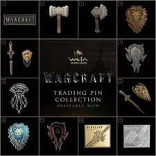Unobtainium All 12 Collector Trading Pins Warcraft Blizzard Weta Badges Hobbit picture