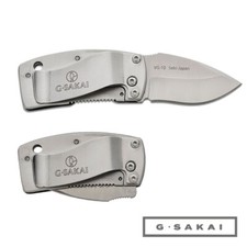G-SAKAI Japanese VG10  Folding Pocket Knife with Clip Made in Japan picture