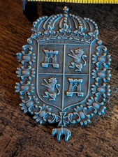 Original Sterling British Coat Of Arms WWII? picture