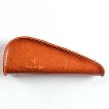 Genuine Leather Tobacco Pipe Pouch Smoking Pipe Carry Case Portable picture
