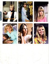 BRITT EKLAND    CUSTOM TRADING CARD 6 CARDS  SET picture