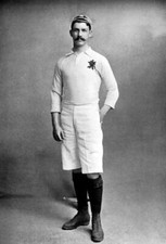 Rugby Union Circa 1896 Full Length Portrait Of J F Byrne Old Photo picture