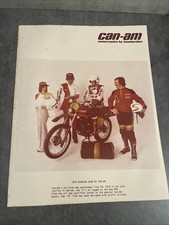 1978 Can-Am Motorcycles By Bombardier Winning Gear Print Photo Advertisement picture