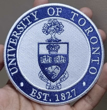 University Of Toronto Logo Iron On Patch - Sew Patch - Embroidered Patch picture